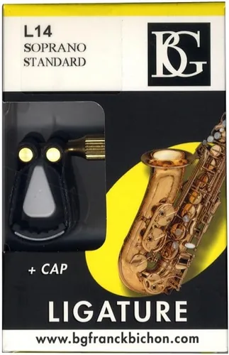 Miniatura 2 de BG BG-L14-Ligadura estándar para saxo soprano curvado (L14BG)