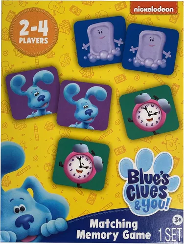 TCG Toys Blues Clues - Juego de memoria, blanco, tamaño único