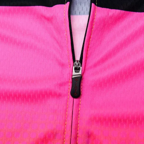 Miniatura 51 de Camiseta de ciclismo para mujer, manga corta y pantalones cortos de ciclismo acolchados para verano