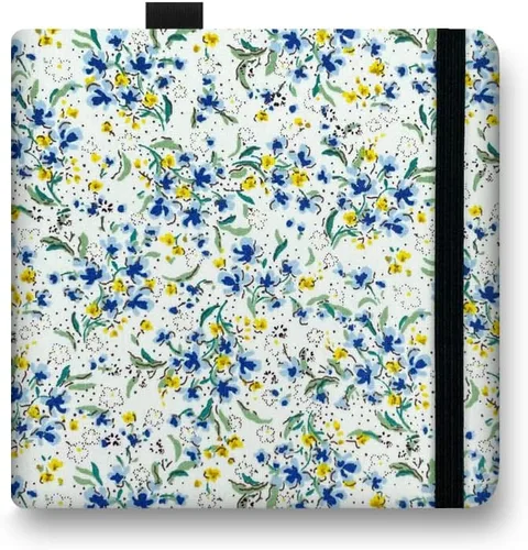 5x5 hecho a mano práctico tela portátil de tela de tapa dura para coser, encuadernación de viaje, acuarela, cuaderno de bocetos de acuarela, papel