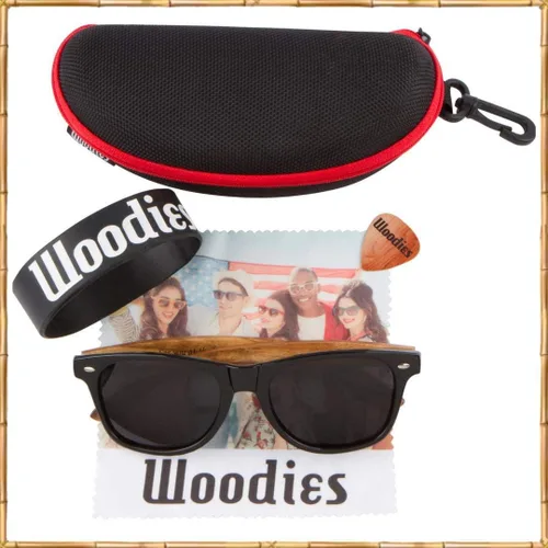 Miniatura 3 de WOODIES Zebra Wood gafas de sol con lentes polarizadas