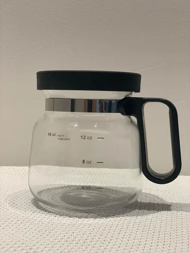 Miniatura 6 de EXIGENT Jarra de Café de Vidrio Taza de Té Taza de Recolección 16 Oz Onzas (Jarra de Café)