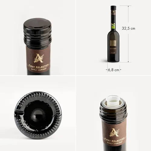Miniatura 6 de DESERT MIRACLE Aceite de oliva marroquí rico en polifenoles prensado en frío, aceite de oliva virgen extra con altos polifenoles, orgánico, primer