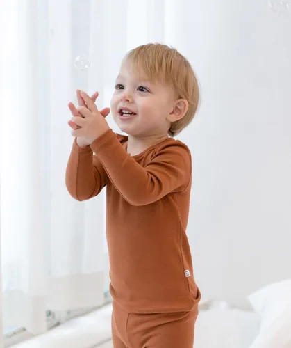Miniatura 133 de AVAUMA - Pijama para niños y niñas de algodón básico para uso diario