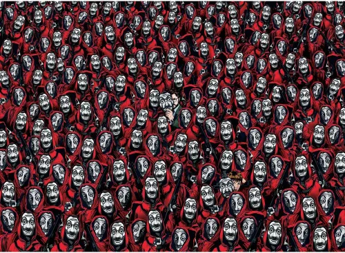 Miniatura 2 de Clementoni - 39527 - Rompecabezas Imposible - La Casa De Papel/Money Heist - 1000 Piezas - Hecho en Italia - Rompecabezas para Adulto - Puzzles