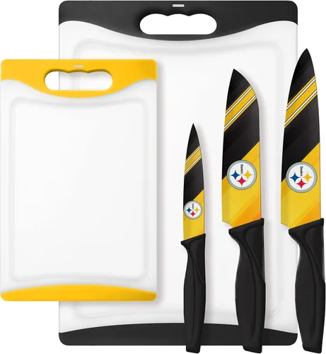 Miniatura 10 de The Sports Vault NFL unisex-adult 5-Piece & Cutting Board Set