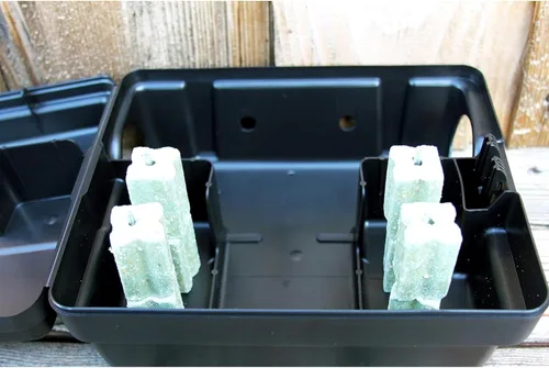 Miniatura 3 de Estación de cebo para ratas Outpost Estación única dirige ratones pequeños hasta ratas grandes Posición horizontal o vertical Fabricado