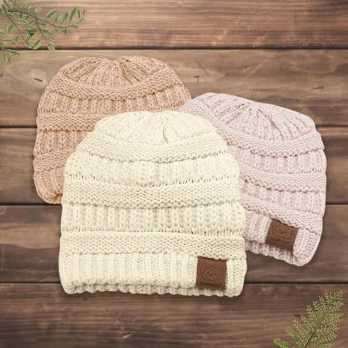 Miniatura 18 de KeaBabies 3-Pack Baby Beanies for Boys, Girls - Stretchy Knit Baby Hats, Cute Newborn