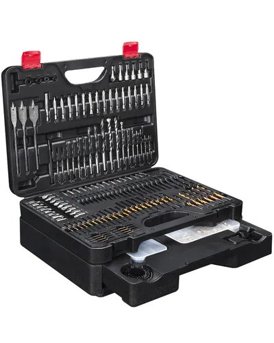 KingTool Juego de 400 Piezas de Brocas – Juego de Brocas para Destornillador con Estuche con Cajón, Juego de Brocas Diseñado para Varias Tareas de