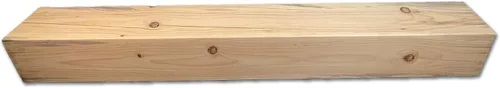 Miniatura 3 de Wilson Mantel de madera maciza (miel, 3.5x7.5x60)
