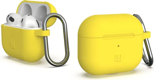Miniatura 12 de UAG - Funda diseñada para AirPods (3ª generación 2021) Metropolis Ballistic ARMR Olive Drab, funda protectora resistente compatible con carga