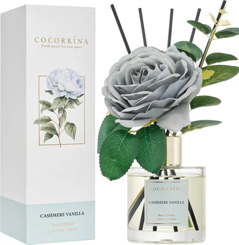 Miniatura 63 de Cocorrína Juego de difusor de varillas - Difusor perfumado de rosa satinada con varillas para el hogar, difusor de varillas para decoración