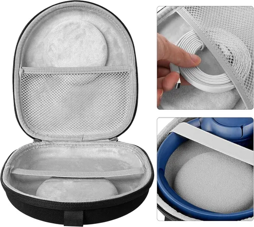 Miniatura 2 de Linkidea Funda de transporte para auriculares compatible con JBL Tune 500, Tune 510BT, Tune 520BT, Tune 570BT, bolsa de viaje protectora de repuesto