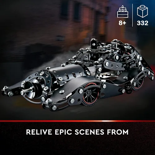 Miniatura 9 de Juegos de erectores para niños de 8, 9, 10, 11, 12 a 16 años y mayores, 332 piezas de Batman modelo de coche para niños de 8 a 12 años en adelante