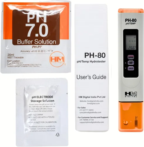 Miniatura 2 de Medidor digital de pH/temperatura HMDPHM80