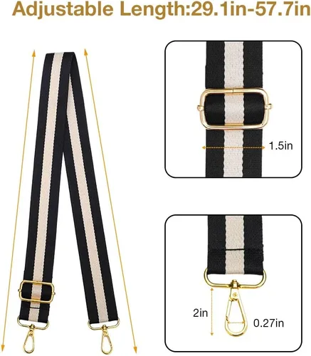 Miniatura 4 de Lekesky Purse Strap Replacement Crossbody Purse Strap for Women