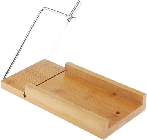 Miniatura 7 de Cortador de jabón de alambre, herramienta de corte de jabón de madera, suministros de fabricación de jabón para hacer pasteles de mantequilla