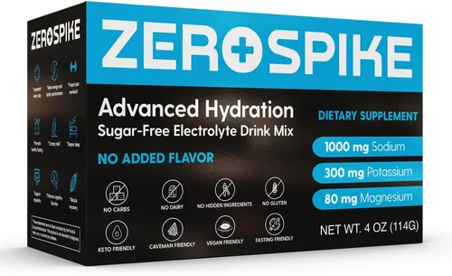 Miniatura 7 de paquetes de electrolitos sin azúcar en polvo Mezcla de bebida de sales para ceto y ayuno Suplementos: los nutrientes clave de hidratación que