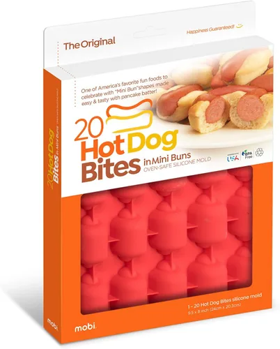 Miniatura 11 de MOBI "The Original"-Franken-Weenie-"Pigs in a Blanket" Snack con un toque, silicona
