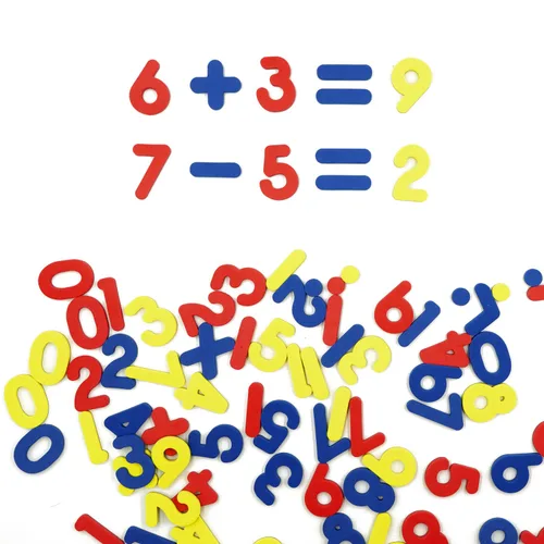 Miniatura 2 de SpriteGru Números magnéticos de 102 piezas para la educación básica de matemáticas