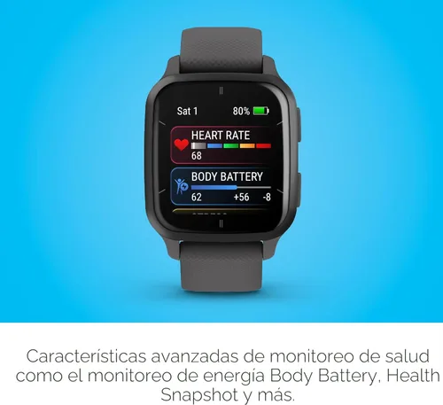 Miniatura 4 de Garmin Reloj inteligente Venu® Sq 2 GPS - Pantalla AMOLED, monitoreo de salud durante todo el día, batería de larga duración, seguimiento