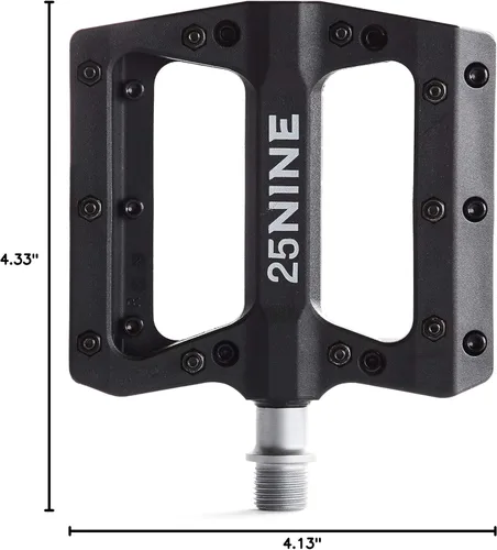 Miniatura 6 de Bushido BMX - Pedales de plataforma termoplásticos duraderos para BMX y MTB, múltiples opciones