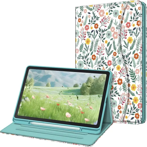 Miniatura 19 de Fintie Funda para Samsung Galaxy Tab S6 Lite 10.4 Pulgadas 2024/2022/2020 con Soporte para S Pen, Funda Trasera de TPU Blanda con Visor Multiángulo