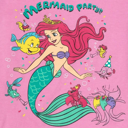 Miniatura 2 de Disney Minnie Mouse Princess Belle The Little Mermaid Moana Lilo &Stitch Frozen - Camiseta de cumpleaños para niñas pequeñas a niños pequeños