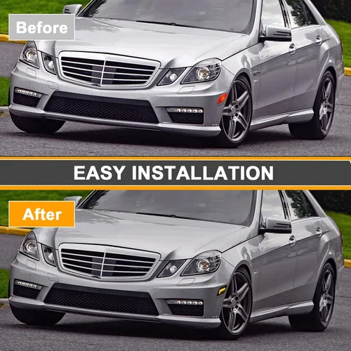 Miniatura 4 de Kit de luces de señal lateral LED compatible con E W212 Sedán y Wagon/para E350 Sedán y Wagon/para E550 Sedán/para E63 AMG Sedán y Wagon