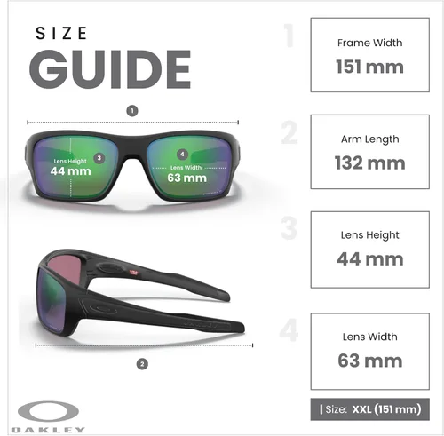 Miniatura 44 de Oakley Turbine OO9263 - Gafas de sol rectangulares para hombre, correa + paquete con kit de gafas de diseñador iWear