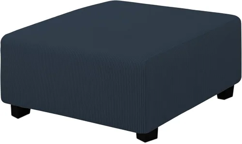 Miniatura 127 de Easy-Going Funda Elástica para Otomana Taburete de Almacenamiento Plegable Protector de Muebles Funda Rectangular Suave con Parte Inferior Elástica