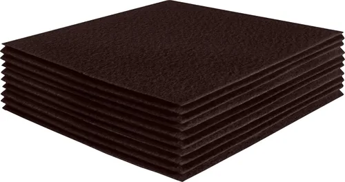 Miniatura 143 de FabricLA Hojas de fieltro acrílico para manualidades, cuadrados de fieltro precortados suaves de 4 x 4 pulgadas (3.9 in x 3.9 in), utiliza hojas