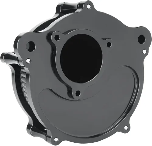 Miniatura 4 de Filtros de filtro de aire para motocicleta, kit de filtro de aire estilo calavera, apto para Harley FLHR Road King FLHX Street Glide FLTRX Road