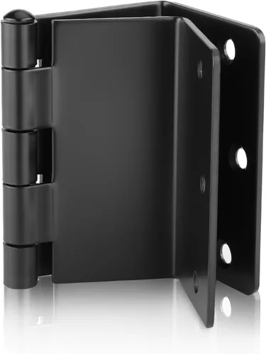Miniatura 12 de Haidms Paquete de 3 Bisagras Descentradas Doradas de 3.5 Pulgadas Bisagras de Puerta Expandibles Resistentes con Esquina de Radio de 1/4 Pulgada