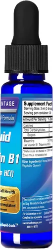 Miniatura 2 de Dr's Advantage Gotero líquido de vitamina B1 de 2 onzas, suplemento de tiamina B1 para apoyo energético, vitaminas B1 esenciales, promueve