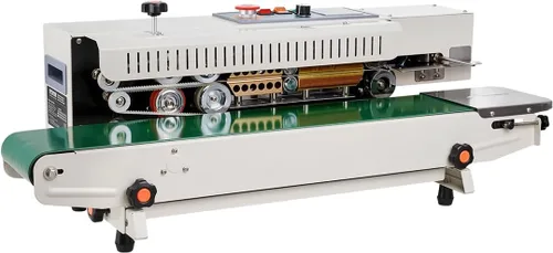 Miniatura 15 de Máquina selladora de banda continua para bolsas VEVOR, ancho de sello de 0.24-0.47 pulg/6-12 mm, máquina selladora de banda horizontal con control