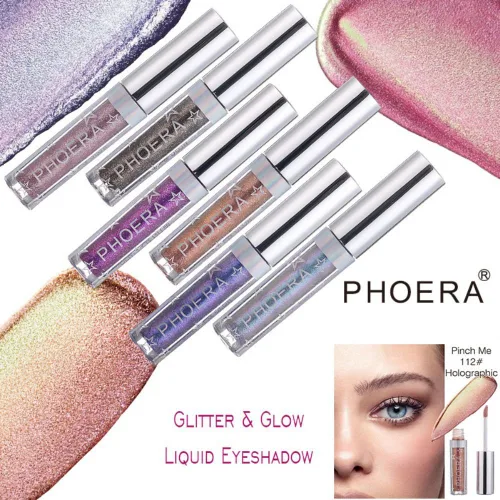 Miniatura 4 de Sombra de ojos líquida, resistente al agua, brillo brillante, fácil de usar, delineador de ojos de larga duración, lápiz de ojos, cosméticos de Crema