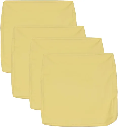 Miniatura 22 de Fundas para cojines de asiento de patio, fundas deslizantes lavables de repuesto, funda impermeable para cojines de silla de muebles al aire libre