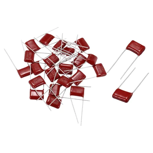 Miniatura 12 de uxcell 120 condensadores de película de polipropileno metalizado CBB22 630V 104J 5% de tolerancia