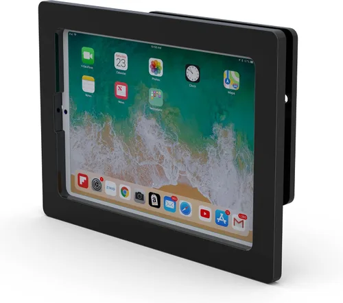 Miniatura 15 de Carcasa VESA acrílica antirrobo para Apple iPad mini 4/5 de 8 pulgadas con kit de montaje en pared y cable de carga en ángulo de 90 grados