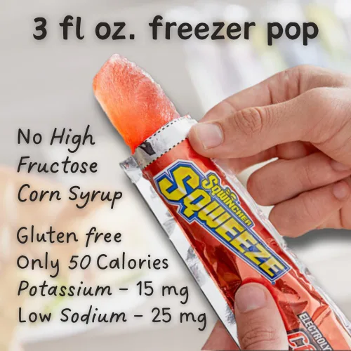 Miniatura 3 de Sqwincher Sqweeze - Paletas heladas para reponer electrolitos, sabores surtidos, 10 por paquete