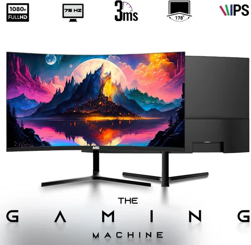 Miniatura 4 de TechMagnet Computadora HP G3 RGB Intel i5-6ª generación, gráficos AMD RX 550, 32 GB de RAM, SSD de 512 GB, MTG nuevo monitor dual curvado de 24
