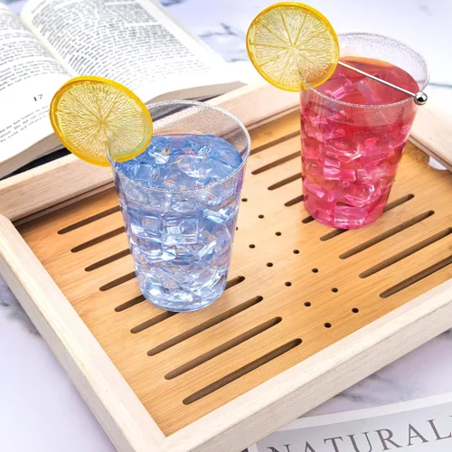 Miniatura 2 de WDF Paquete de 100 vasos desechables de plástico con purpurina plateada, 12 onzas, sin BPA, resistentes, ideales para fiestas de Navidad, bodas, uso