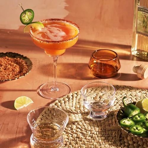 Miniatura 7 de Viski Vasos de cóctel con tallo en ángulo para Aperol Spritz, Campari Spritz, tónico, cócteles clásicos, elegantes vasos de cristal de tallo largo