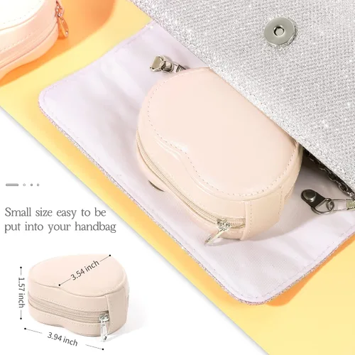 Miniatura 7 de Dajasan Joyeros portátiles para mujeres y niñas