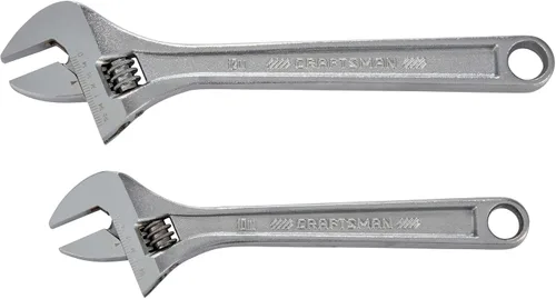 Miniatura 5 de CRAFTSMAN Juego de llaves ajustables, 2 piezas (CMMT12002)