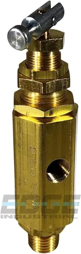 Miniatura 3 de COMPRESOR DE AIRE DE LA VÁLVULA DE DESCARGA DEL PILOTO, 1/4" MACHO NPT MNPT (125-150 PSI)