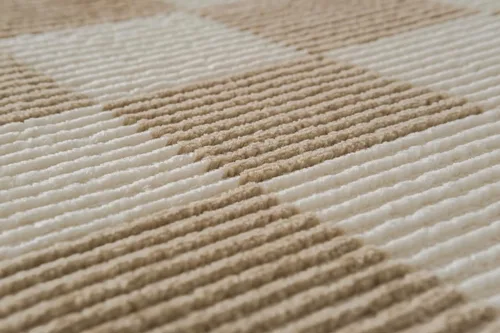 Miniatura 6 de Revival Rugs Gambit - Alfombra de área de 8 x 10 pies para sala de estar, dormitorio, comedor, lavable, 100% reciclada, certificado Oeko-Tex, Camello