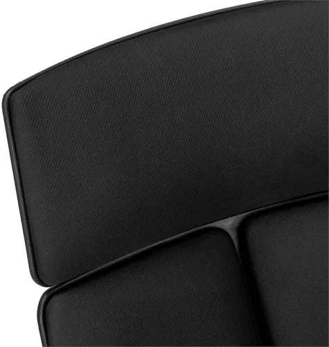 Miniatura 8 de Monarch Specialties Silla de oficina, color negro Tela negra/negro