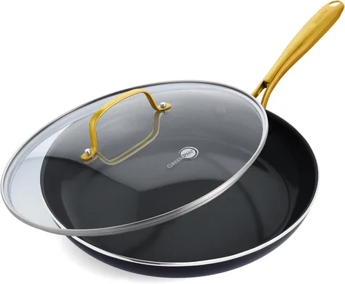 Miniatura 10 de GreenPan Swift - Sartén antiadherente de cerámica saludable de 8 pulgadas, mango de acero inoxidable, sin PFAS, apta para lavavajillas, apta